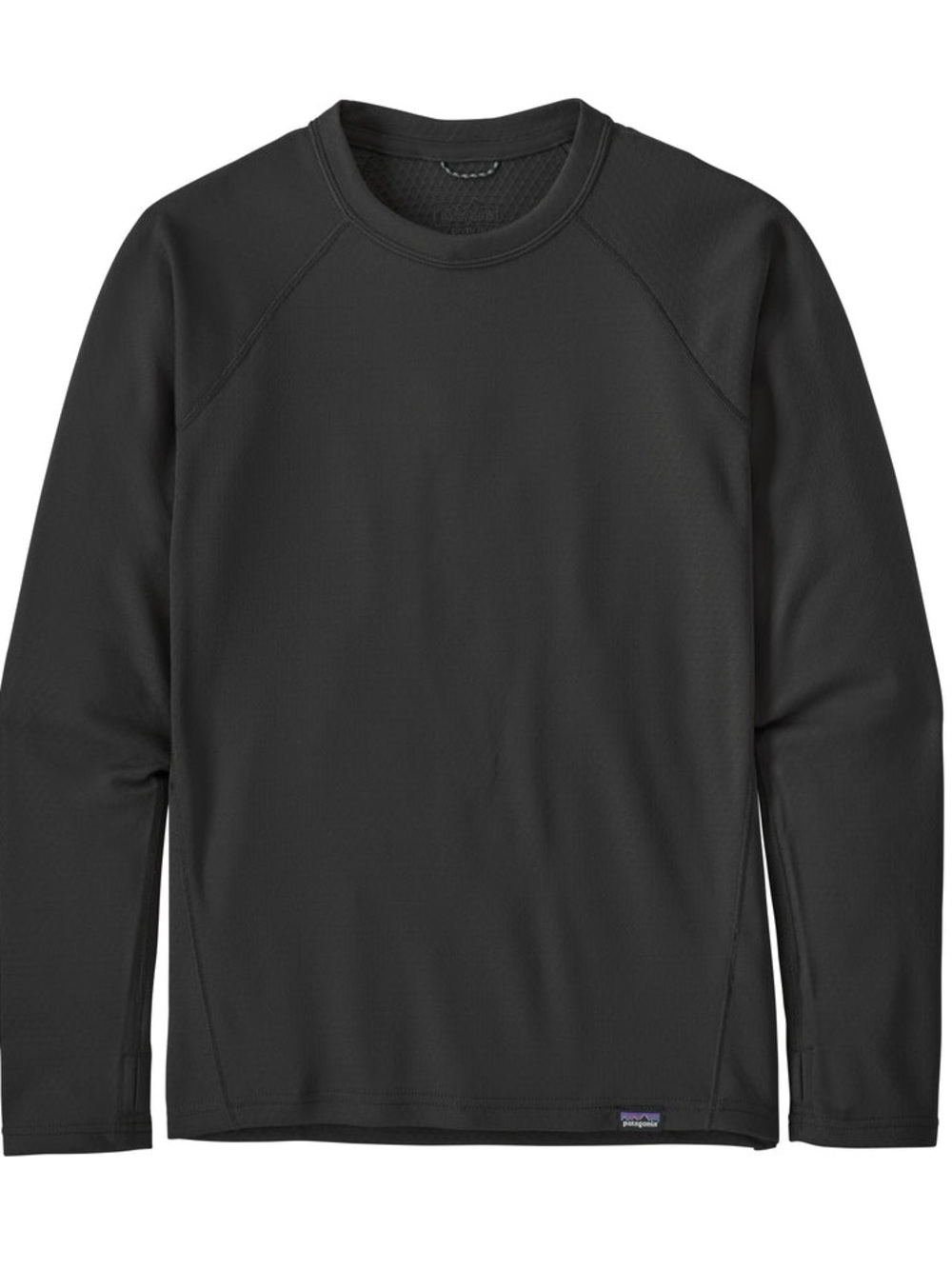 Patagonia‎ Kids' | Dark Gray Capilene Baselayer Midweight Crew 10